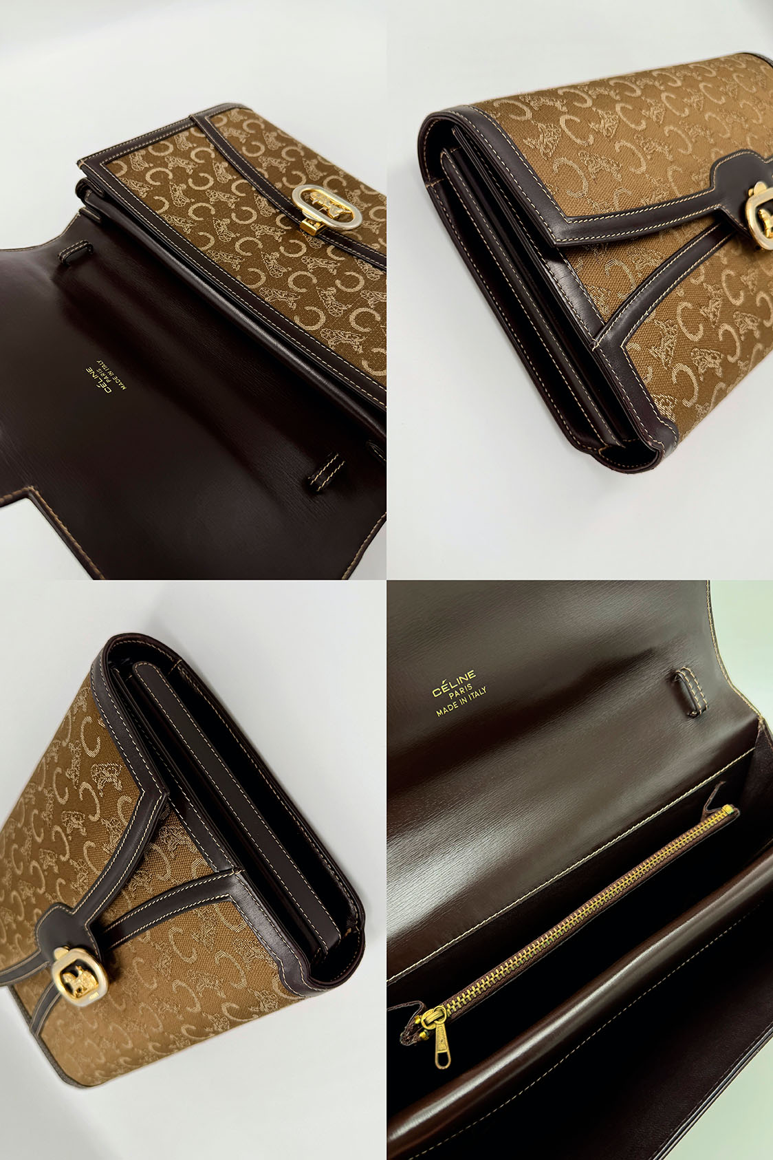 Celine C Carriage Clutch - obrazek 4