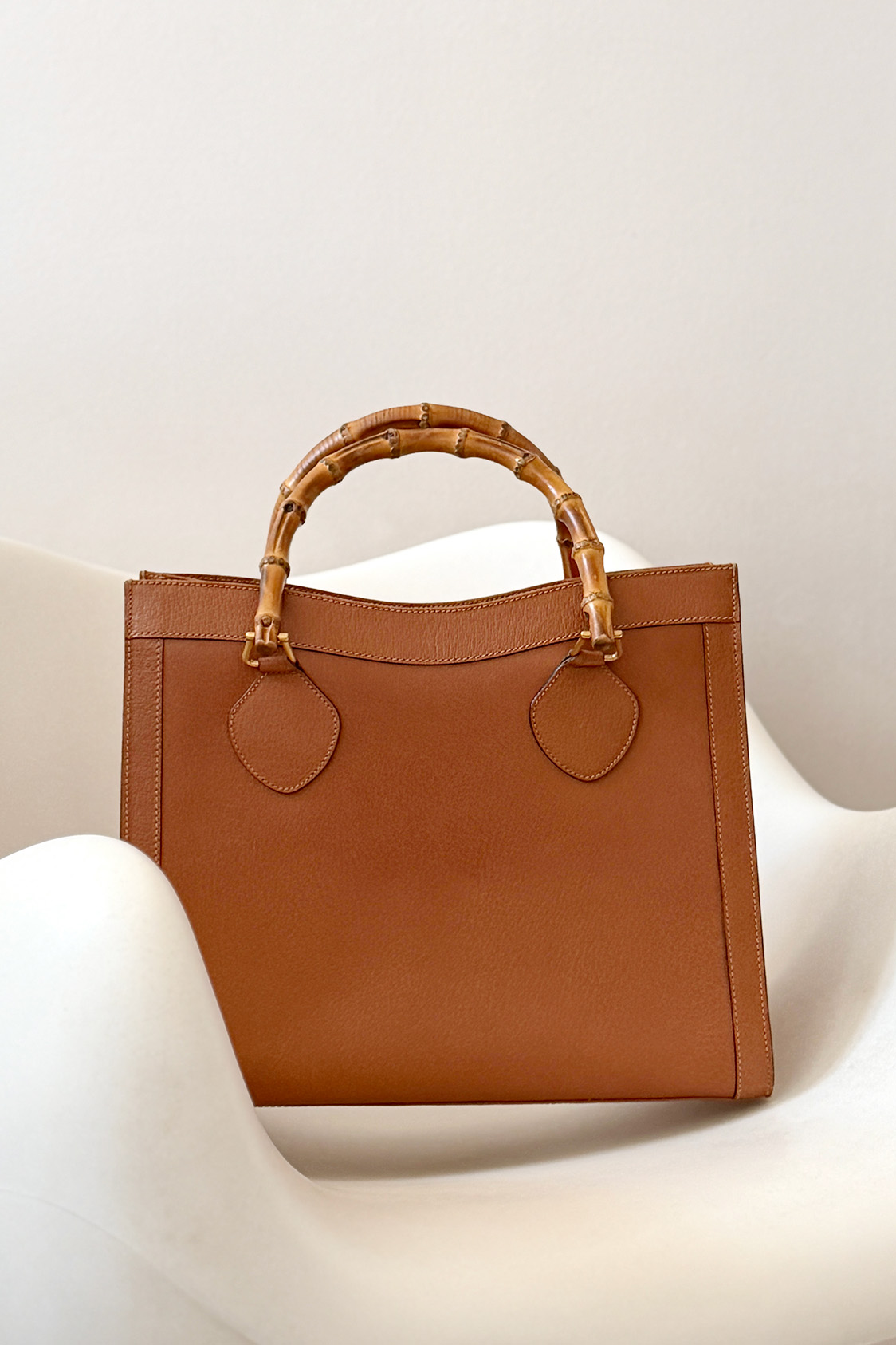 Gucci Diana Bamboo Tote - obrazek 2