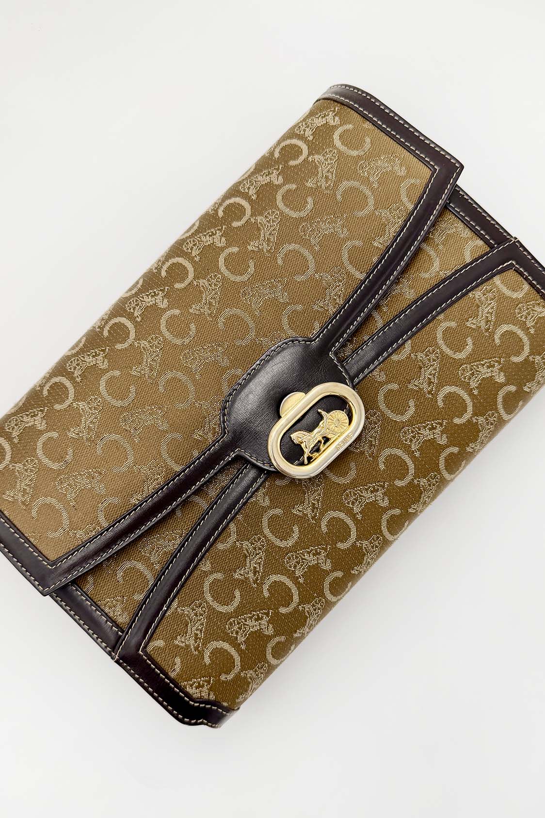 Celine C Carriage Clutch - obrazek 3