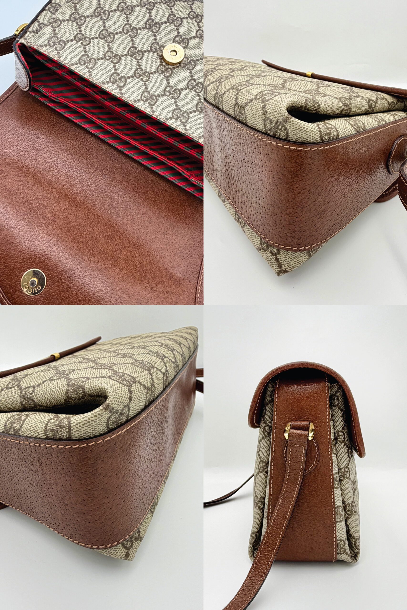 Gucci GG Supreme Shoulder Bag - obrazek 4