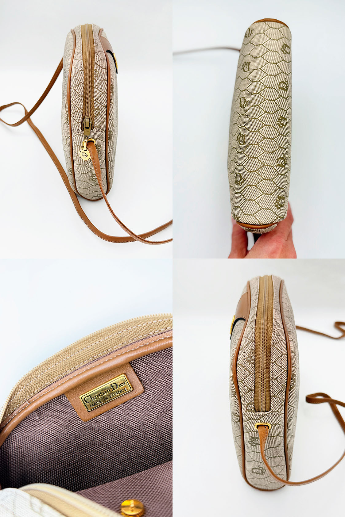 Christian Dior Honeycomb Shoulder Bag - Vintage Bags Love